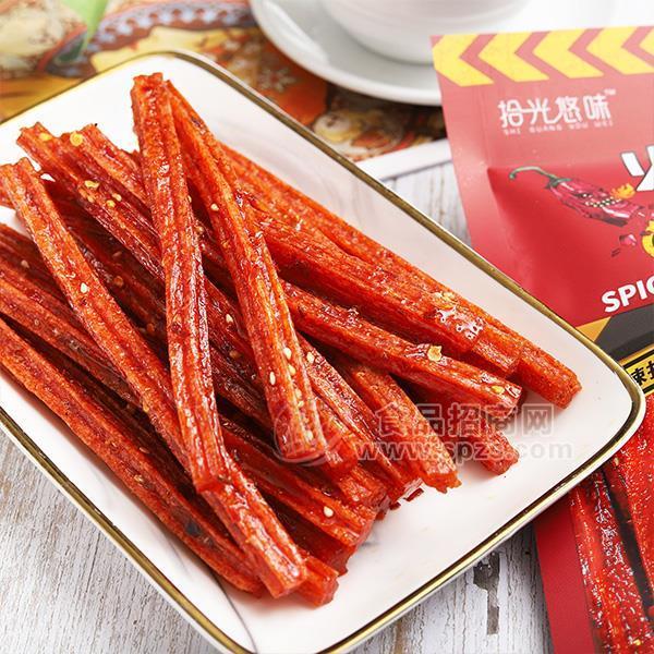 拾光悠味火·药脾气条休闲零食新品辣条代理招商118g