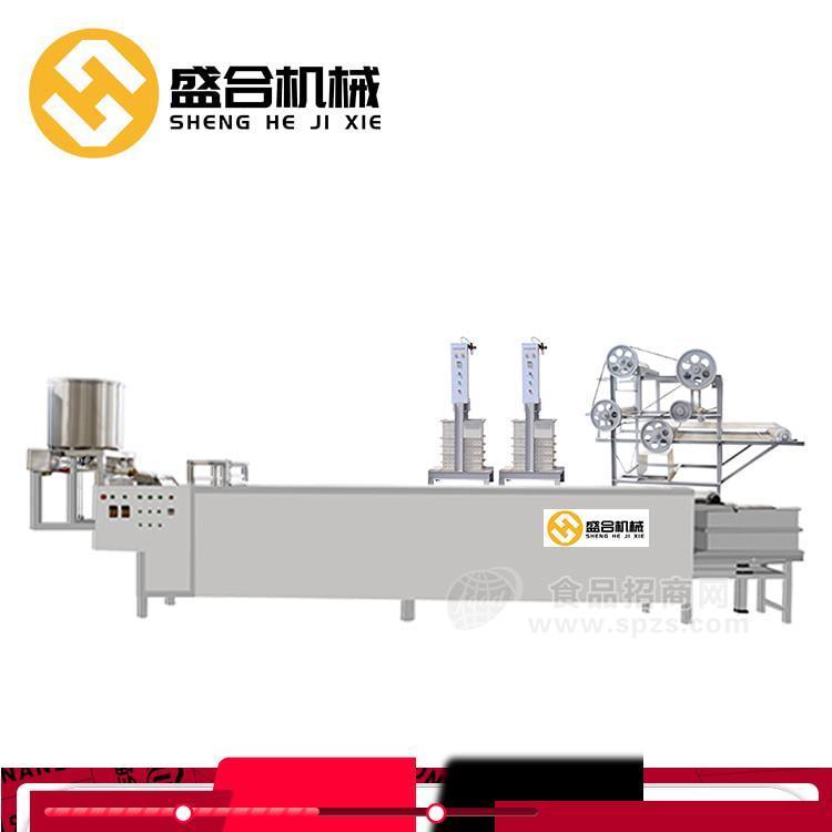 郑州第七代仿手工豆腐皮机 小型豆腐皮一体机