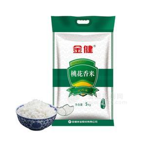 金健桃花香米大米粮食5kg