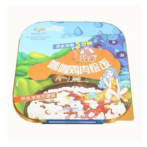 豹米咖喱鸡肉烩饭方便米饭招商300g