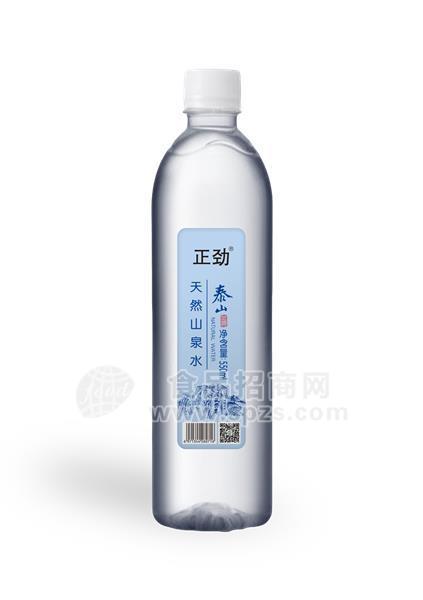 正勁天然山泉水550ml 飲用水  瓶裝水