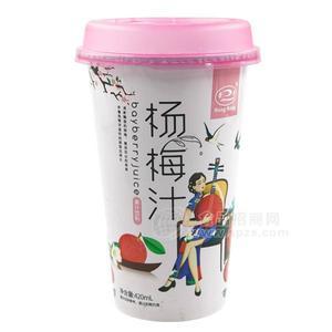荣屋杨梅汁果汁饮料招商杯装420ml