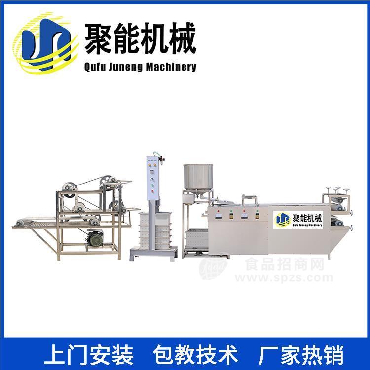 豆腐皮壓榨機廠家直銷 聚能氣壓式豆腐皮機