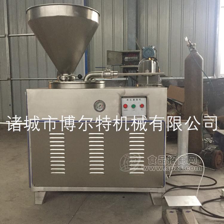 液压灌肠机 香肠灌肠设备 哈尔滨红肠灌肠机