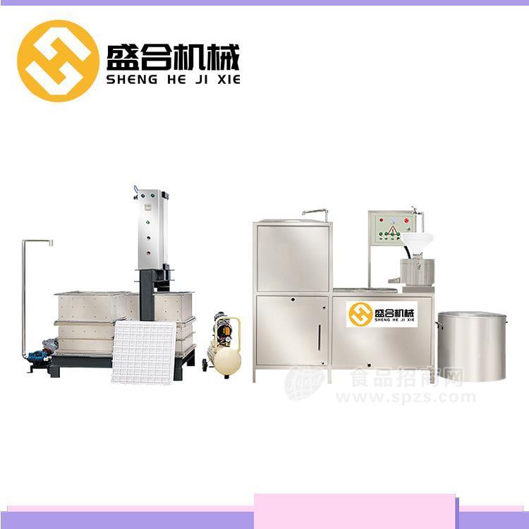 绍兴气动豆腐干压榨机 半自动数控豆干机