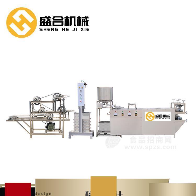 咸宁酒店式鲜豆腐皮机 豆腐皮切丝机批发