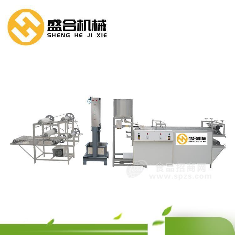 随州新一代全自动豆腐皮机 自动仿手工豆腐皮机器