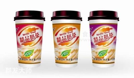 原味精品奶茶杯裝奶茶固體飲料75克