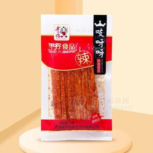 平仔食品辣條代理休閑調(diào)味面制品休閑零食招商78g