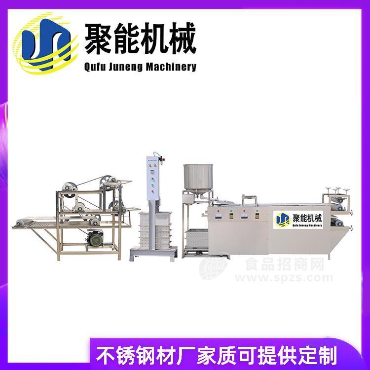 山東豆腐皮機器視頻 小型豆腐皮機價格