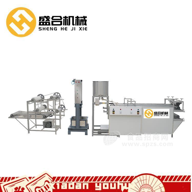 镇江仿手工豆腐皮一体机 整套豆腐皮机设备