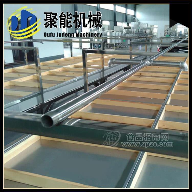 腐竹自动生产机视频 一次成型仿手工腐竹机