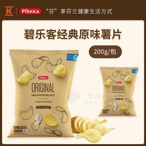 PIRKKA碧乐客薯片原味薯片200G 网红食品