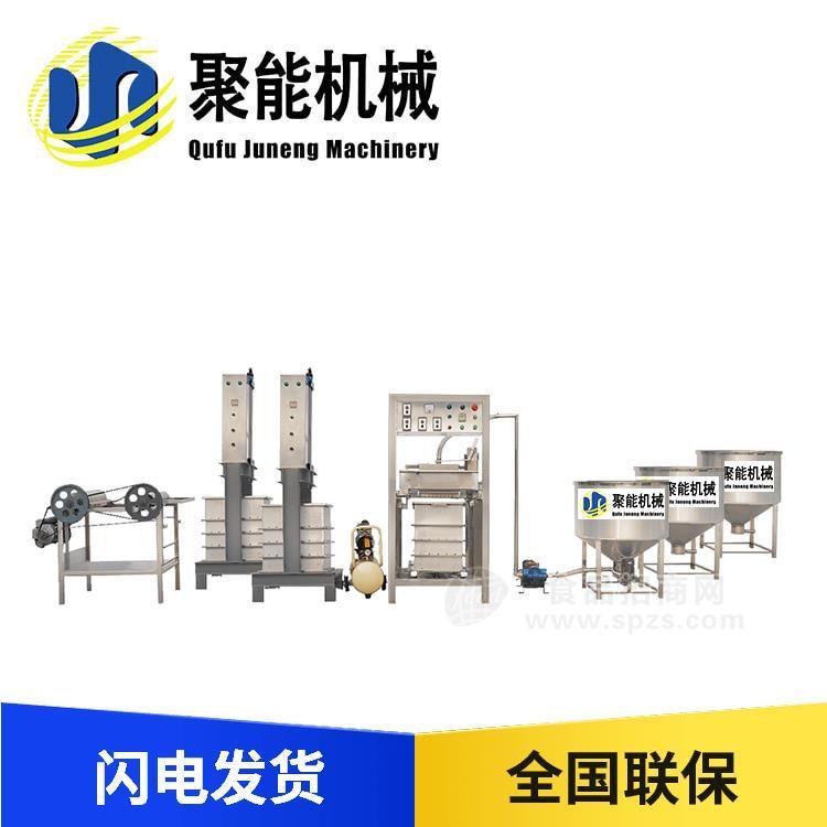 豆腐皮机厂家价格 仿手工聚能牌豆腐皮机