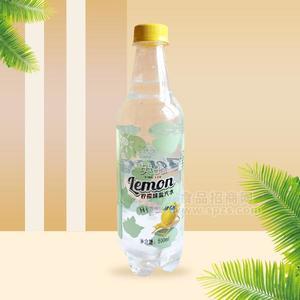 英略柠檬味盐汽水招商500ml