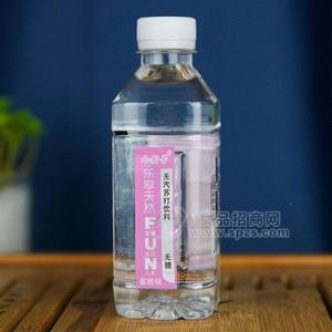 小封號無汽無糖蜜桃味蘇打飲料 蘇打水招商350ml