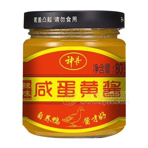 神丹辣味咸蛋黃醬調(diào)味醬即食食品80g