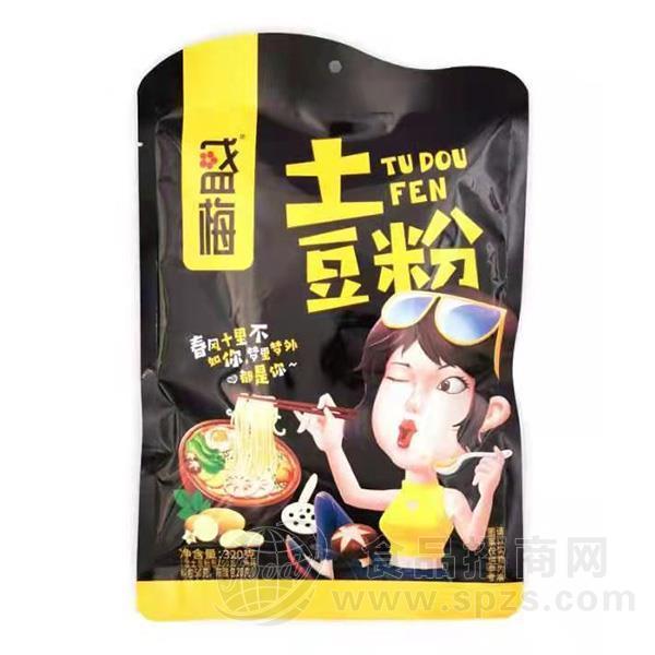 盛梅麻辣土豆粉方便食品