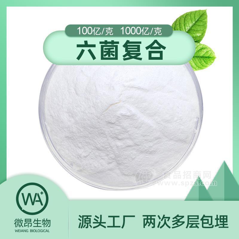 六菌复合 冻干型乳酸菌粉 益生菌原料 食品级