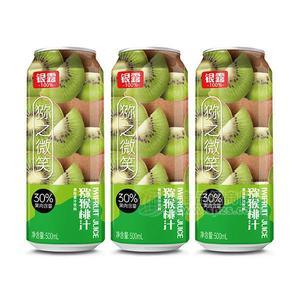 银露猕猴桃汁果粒果汁饮料500ml