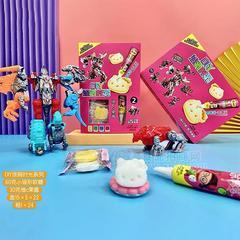 DIY涂鸦时光小猫形软糖维C果酱儿童糖玩招商零食