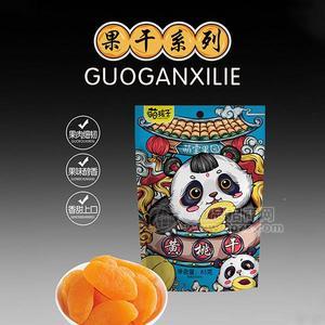 萌孩子果干果脯黃桃干休閑食品招商85g