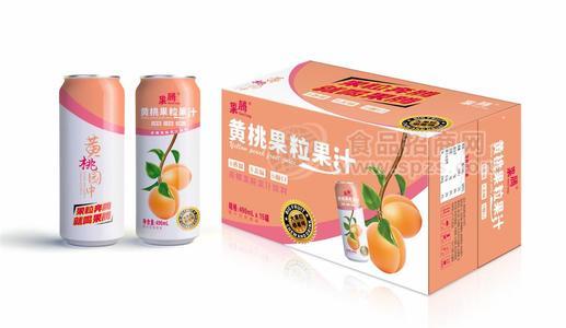 果騰果汁 大果粒飲料 490ml易拉罐裝果汁490ml