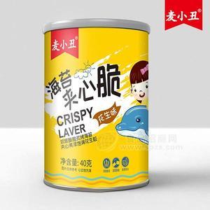 麥小丑花生味海苔夾心脆休閑食品代理40g