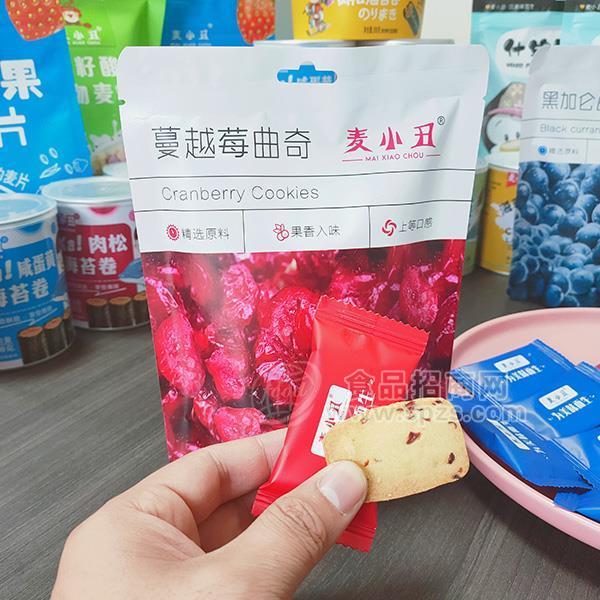 蔓越莓曲奇麥小丑餅干烘焙食品批發(fā)招商新品上市