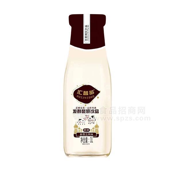 匯智多原味新西蘭風(fēng)味發(fā)酵酸奶飲品1L