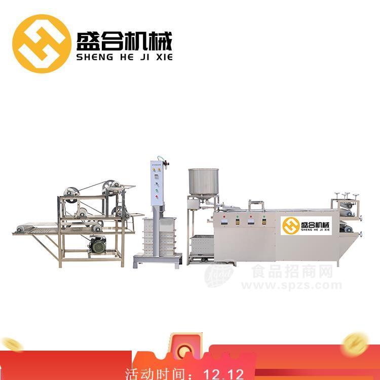山东临沂仿手工豆腐皮机  小型豆腐皮机设备