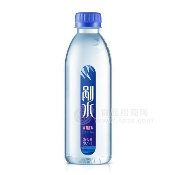 含鍶剮水山泉水飲用天然水招商瓶裝水代理380ml