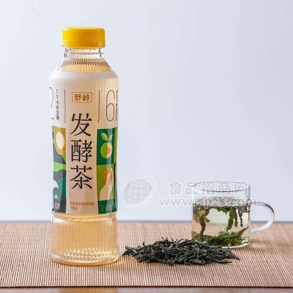 野嶺發(fā)酵青梅綠茶低糖發(fā)酵茶招商果味茶飲料代理550ml