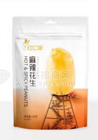 120g紅仁館麻辣花生  火爆招商中