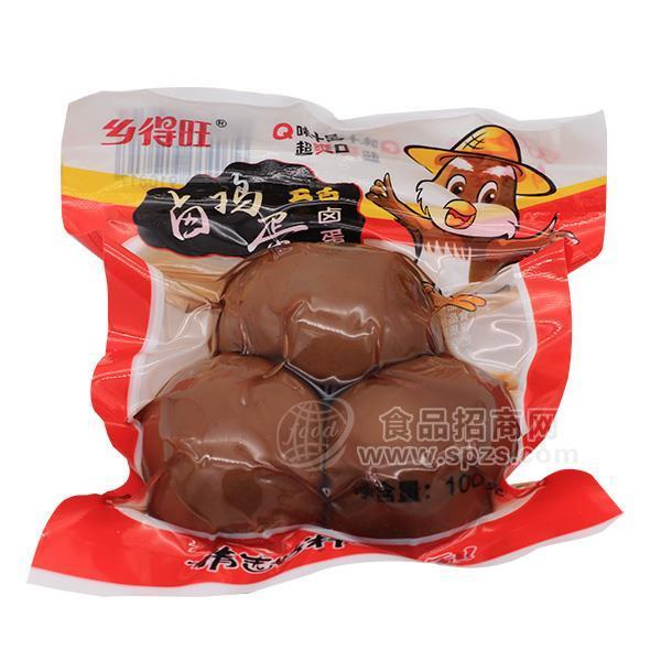 鄉(xiāng)得旺五香鹵雞蛋休閑食品100g