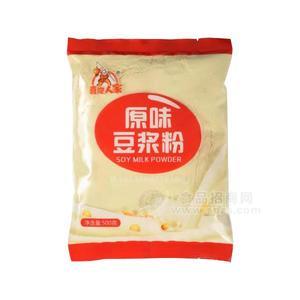 喜迎人家原味豆?jié){粉沖調(diào)招商500g