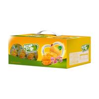 厂家直销彩色瓦楞箱定制通用枇杷芒果饮料