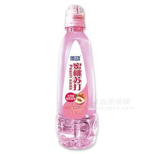 体动蜜桃苏打蜜桃味饮料果味饮料500ml
