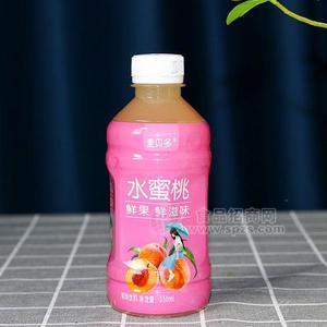 麥貝多水蜜桃果味飲料招商代理新品上市350ml