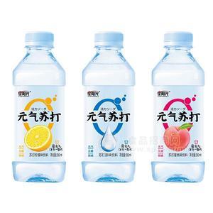 星阳光无汽无糖苏打饮料元气苏打水招商350ml