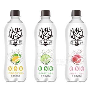 鹿燃蘇打氣泡水蘇打水招商500ml