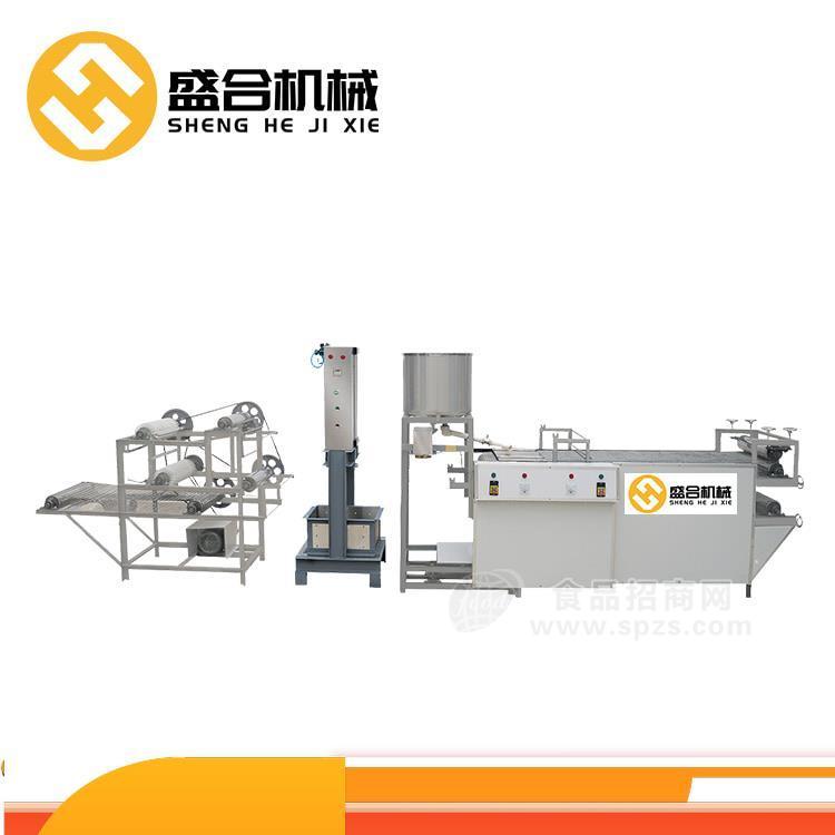 东北仿手工豆腐皮机厂家    盛合大产量豆腐皮机