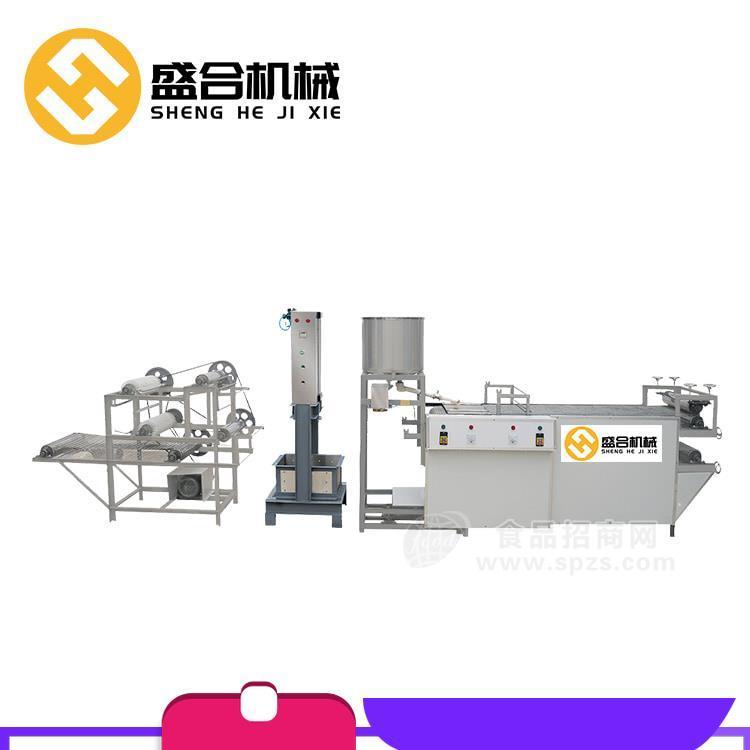 浙江温岭豆腐皮切丝机   盛合大产量豆腐皮机
