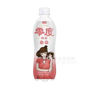 零度時刻無糖白桃味蘇打氣泡水汽水480ml