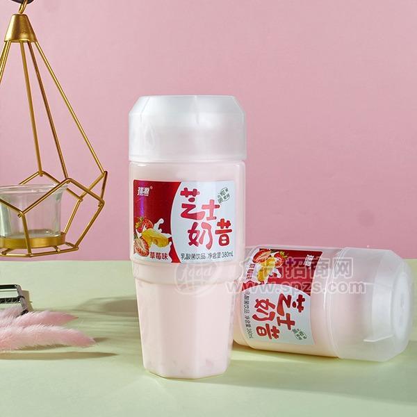 拙源黄桃味芝士奶昔乳酸菌饮品380ml奶昔招商