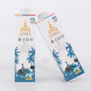 吉祥果园1L纸盒装泰式鲜榨椰汁饮料