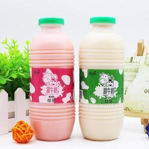 甜小邪甜牛奶乳饮料 草莓味&原味450ml