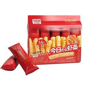 巧玲瓏今日九蔬蝦條招商膨化休閑食品代理新品上市