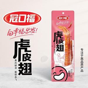 冠口福虎皮翅休閑食品糖醋味40g