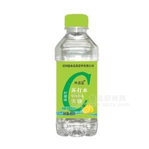 味逍遙檸檬味蘇打水飲料350ml